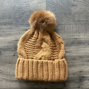 H&M Tan Knit Beanie